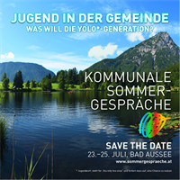 Safe the Date - Kommunale Sommergespräche in Bad Aussee