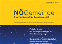 Die Dezember-Ausgabe der NÖ Gemeinde ist erschienen!